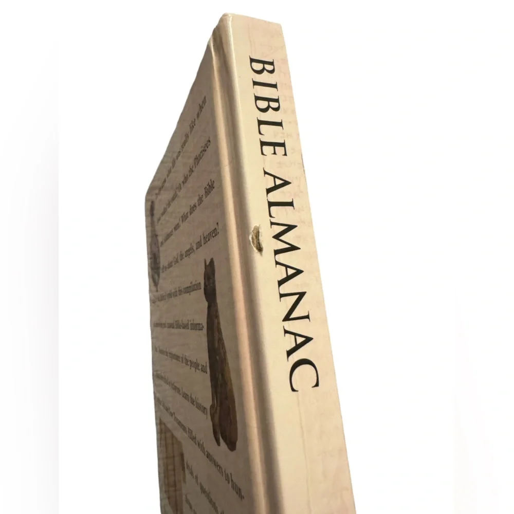 Retro/Vintage Book: “Bible Almanac,” By Anna Trimiew. Consultant: Gary Burge PhD
